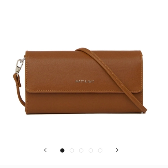 Matt & Nat Drew Crossbody Purse Medium in Chili (Brown) - Picture 1 of 4